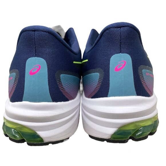 ASICS  Running Sneakers 12 Blue Trainers Athletic Shoes Gym - Picture 5 of 13